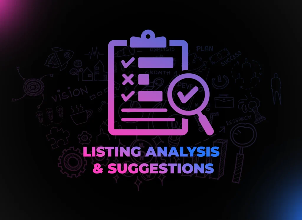 3. Listing Analysis & Suggestions