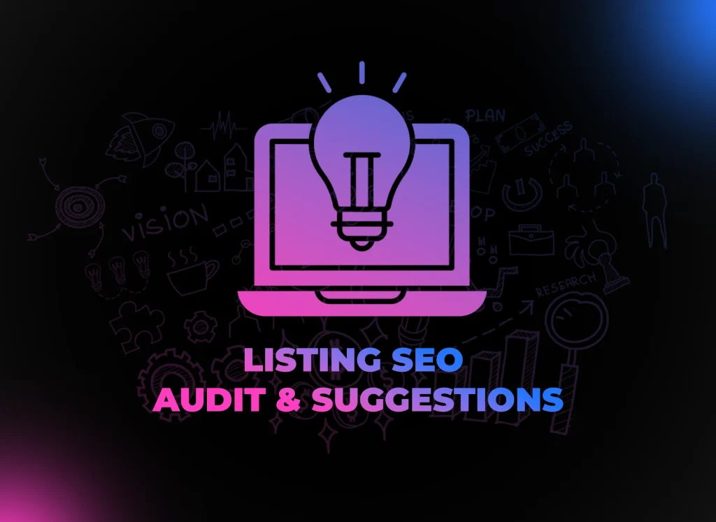8. Listing SEO Audit & Suggestions