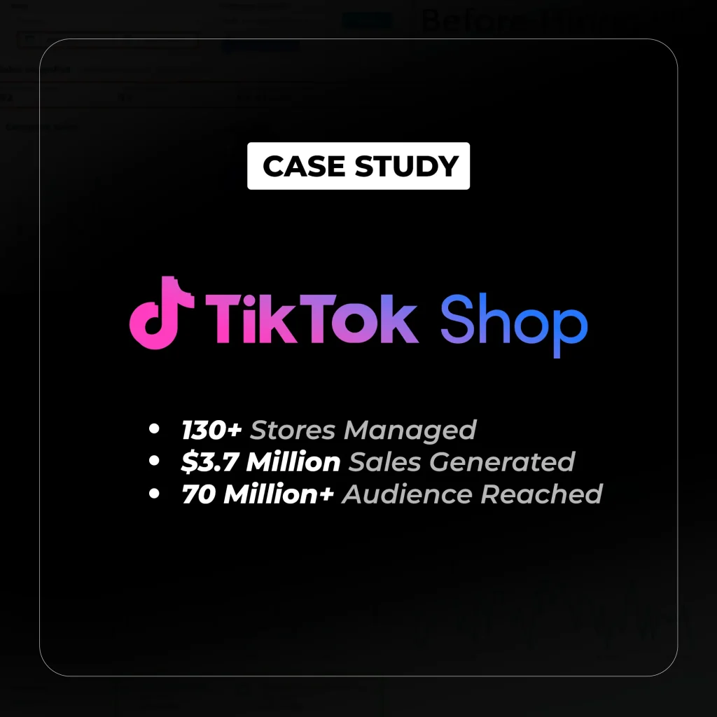 Tiktop shop Case Study Thumbnail