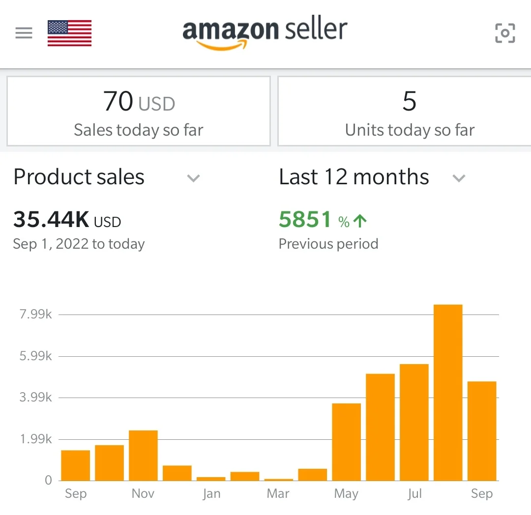H10 - 5851% Sales Increased I B $600 I A $35K